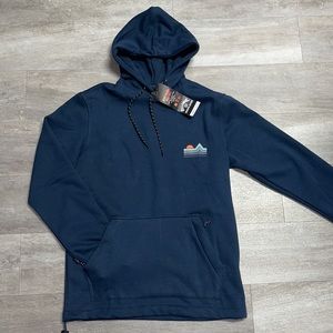 Mens Billabong Furnace Fleece Hoodie Size Large